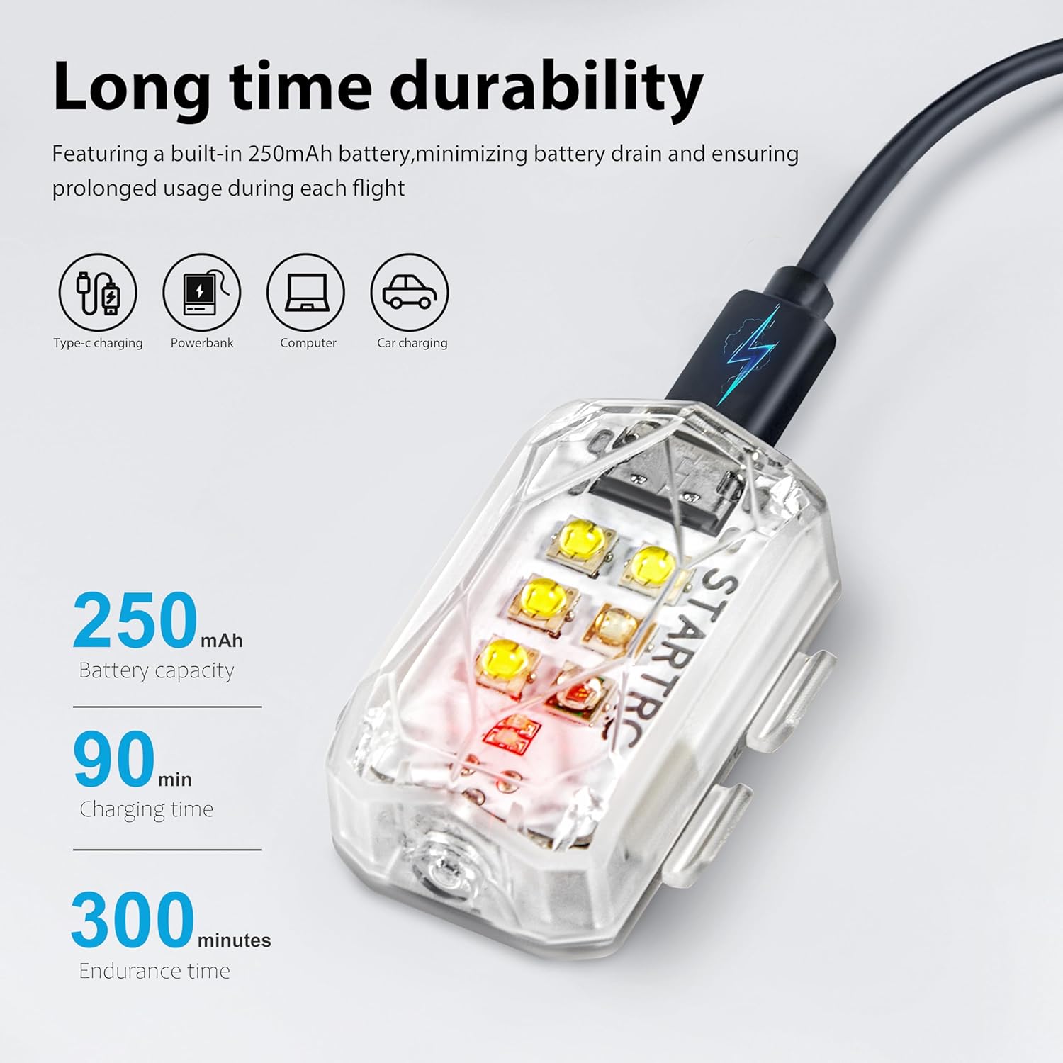 STARTRC Drone Strobe Işık Anti - Drone Strobe Light incelemesi ve fiyatı