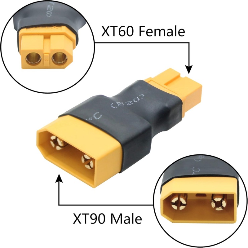 2 Adet/Paket XT90 Erkek-Dişi - - Drone Battery Adapter incelemesi ve fiyatı