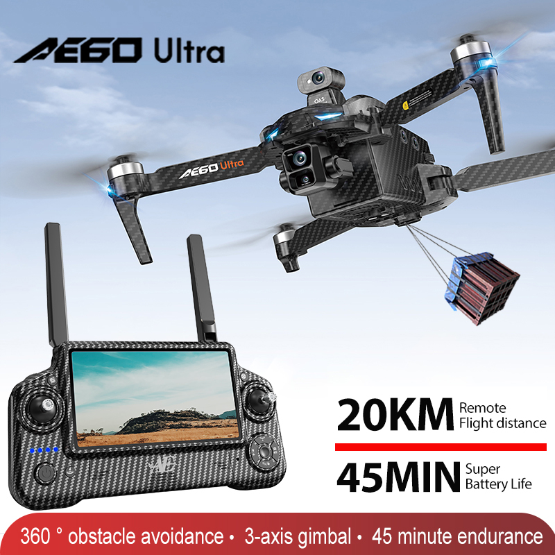 AE60 GPS Drone Profesyonel 8K  - Drone Battery Adapter incelemesi ve fiyatı