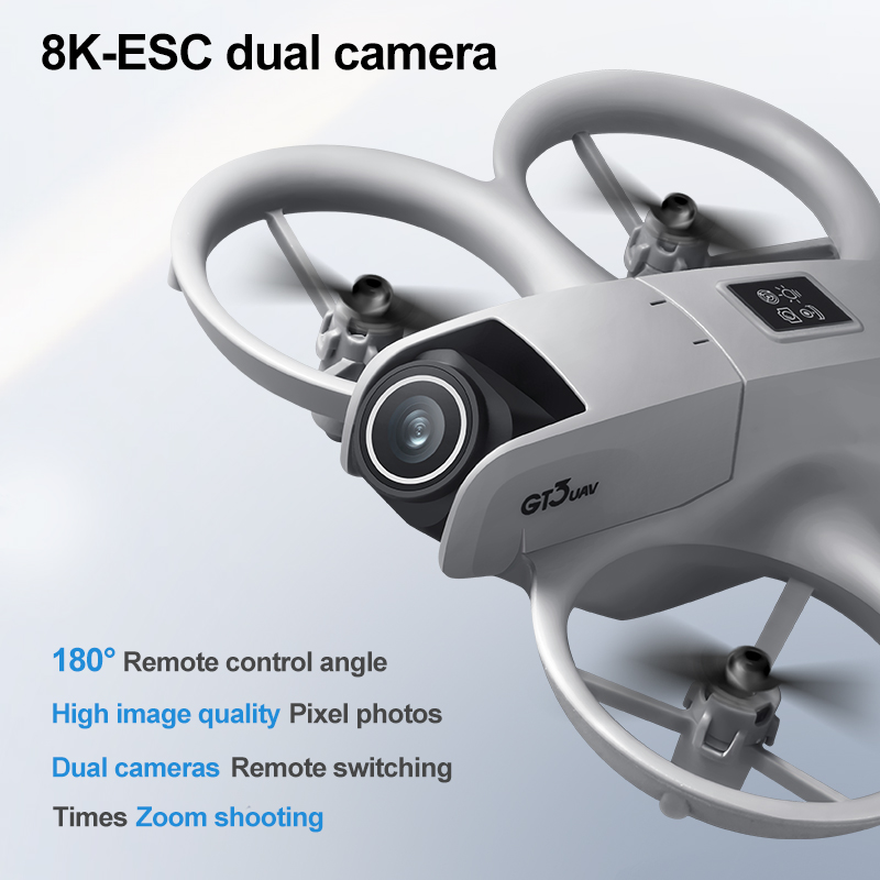 Yeni GT3 Ekranlı Mini Drone 8K - Drone Controller Screen incelemesi ve fiyatı
